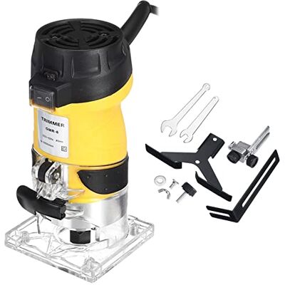 Generic Elektrischer Stoßfräser für die Holzbearbeitung, elektrischer Trimmer für die Holzbearbeitung, Holzfräsen, Gravieren, Schlitzen, Trimmmaschine, Handschnitzfräser (Größe: Typ) (1) Generic Elektrischer Stoßfräser für die Holzbearbeitung, elektrischer Trimmer für die Holzbearbeitung, Holzfräsen, Gravieren, Schlitzen, Trimmmaschine, Handschnitzfräser (Größe: Typ) (1)