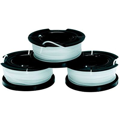 Black & Decker Fadenspule Ersatzspulen für Rasentrimmer Geeignet für Rasentrimmer mit automatischer (AFS) + Powercommand Fadenverlängerung für effektives Arbeiten A6485-XJ Black & Decker Fadenspule Ersatzspulen für Rasentrimmer Geeignet für Rasentrimmer mit automatischer (AFS) + Powercommand Fadenverlängerung für effektives Arbeiten A6485-XJ