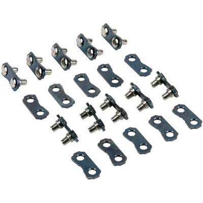 cyclingcolors 10x kettenschloss clipschloss Kettenverschluss 3/8 Zoll Innenplattenstärke 1,1 mm Kettensäge kette cyclingcolors 10x kettenschloss clipschloss Kettenverschluss 3/8 Zoll Innenplattenstärke 1,1 mm Kettensäge kette