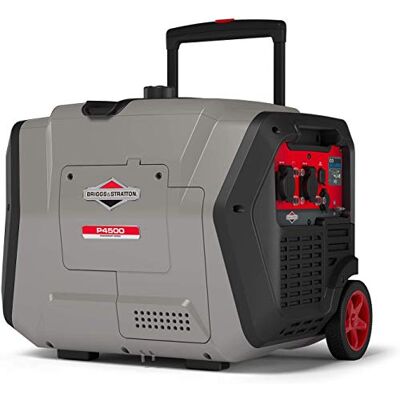 Briggs & Stratton 030806 Benzin Inverter Stromerzeuger Generator der PowerSmart Serie P4500 mit 4500 Watt/3700 Watt Sauberem Strom, Ultraleise und Leichtgewichtig Briggs & Stratton 030806 Benzin Inverter Stromerzeuger Generator der PowerSmart Serie P4500 mit 4500 Watt/3700 Watt Sauberem Strom, Ultraleise und Leichtgewichtig
