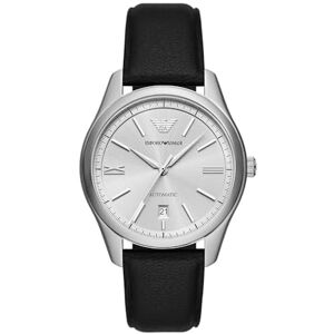 Giorgio Armani Herren Analog Automatik Uhr mit Leder Armband AR60077 Giorgio Armani Herren Analog Automatik Uhr mit Leder Armband AR60077