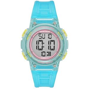 Armitron Sport Women's Digital Chronograph Resin Strap Watch, 45/7086 Translucent Blue Armitron Sport Women's Digital Chronograph Resin Strap Watch, 45/7086 Translucent Blue