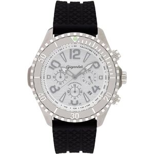 Gigandet Herren Analog Japanisches Quarzwerk Uhr mit Silikon Armband 6VNAG23NE/001 Gigandet Herren Analog Japanisches Quarzwerk Uhr mit Silikon Armband 6VNAG23NE/001