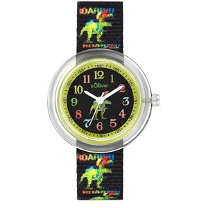 S. Oliver Armbanduhr Jungen Kinder Quarzuhr Analog, mit Nylon Armband, Mehrfarbig, wasserfest Wasserdicht, Kommt in Uhren Geschenk Box, 2037723 S. Oliver Armbanduhr Jungen Kinder Quarzuhr Analog, mit Nylon Armband, Mehrfarbig, wasserfest Wasserdicht, Kommt in Uhren Geschenk Box, 2037723