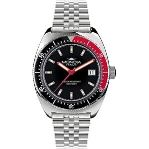 Mondia Analog MI-791-SS-03BK-GB, bunt Mondia Analog MI-791-SS-03BK-GB, bunt