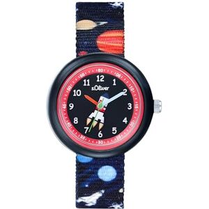 S. Oliver Armbanduhr Jungen Kinder Quarzuhr Analog, mit Nylon Armband, Mehrfarbig, wasserfest Wasserdicht, Kommt in Uhren Geschenk Box, 2037722 S. Oliver Armbanduhr Jungen Kinder Quarzuhr Analog, mit Nylon Armband, Mehrfarbig, wasserfest Wasserdicht, Kommt in Uhren Geschenk Box, 2037722