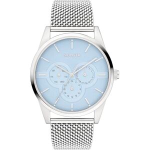 S. Oliver Herrenuhr Rund Silber 42 mm Uhr aus Metall mit Quarzwerk am Edelstahlband mit Klappschließe Analoge Armbanduhr 3 ATM wasserdicht Kratzfest S. Oliver Herrenuhr Rund Silber 42 mm Uhr aus Metall mit Quarzwerk am Edelstahlband mit Klappschließe Analoge Armbanduhr 3 ATM wasserdicht Kratzfest