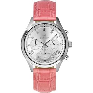 Orphelia DamenArmbanduhr Chronograph Quarz Leder OR31801 Orphelia DamenArmbanduhr Chronograph Quarz Leder OR31801