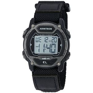Armitron Sport Unisex-Erwachsene Digital Quarz Uhr mit Nylon Armband 45/7004GBK Armitron Sport Unisex-Erwachsene Digital Quarz Uhr mit Nylon Armband 45/7004GBK