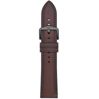 Fossil Uhrenband für Herren 22 mm LiteHide-Leder braun, S221497 Fossil Uhrenband für Herren 22 mm LiteHide-Leder braun, S221497