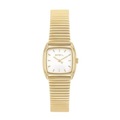 Breil Uhr Damen STYLIZE Ziffernblatt Weiss Bewegung NUR Zeit Quartz e Bracelet Stahl Gold TW2051 Breil Uhr Damen STYLIZE Ziffernblatt Weiss Bewegung NUR Zeit Quartz e Bracelet Stahl Gold TW2051