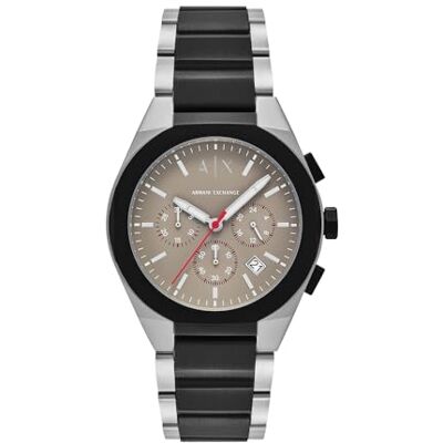 Armani Exchange Herren 42MM Zweifarbige Edelstahluhr, AX4199 Armani Exchange Herren 42MM Zweifarbige Edelstahluhr, AX4199