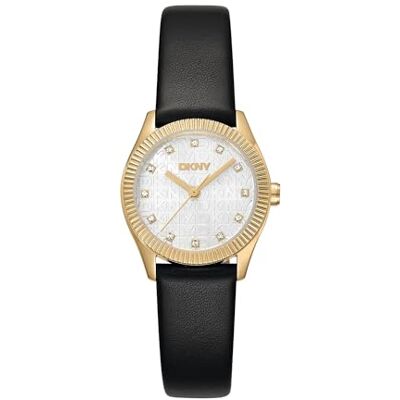 DKNY Logo Damenuhr Edelstahl 26 mm Quarz Set DKNY Logo Damenuhr Edelstahl 26 mm Quarz Set