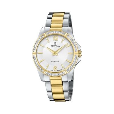 Festina Damenuhr Analog aus Edelstahl 316l Multi Festina Damenuhr Analog aus Edelstahl 316l Multi