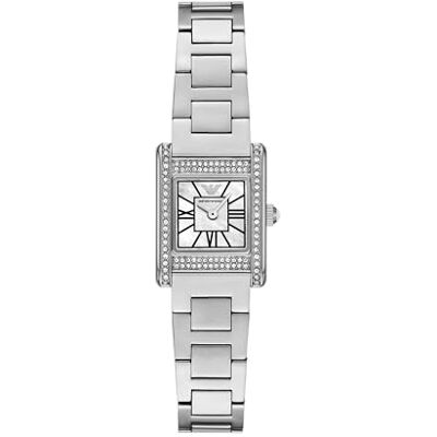 Giorgio Armani Damen 26MM Silberfarbene Edelstahl Uhr, AR11794 Giorgio Armani Damen 26MM Silberfarbene Edelstahl Uhr, AR11794