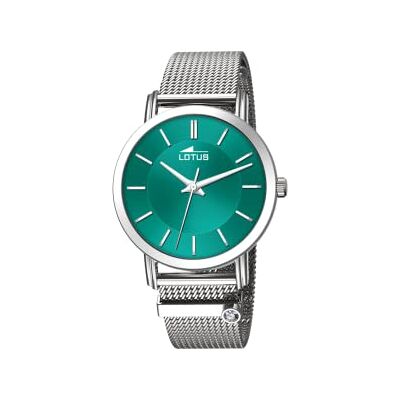 Lotus Damen Uhr Analog aus Edelstahl 316L Silber Quarzwerk Mineralglas hochresistent 5 ATM wasserdicht 18737/6 Minimalist for Her Lotus Damen Uhr Analog aus Edelstahl 316L Silber Quarzwerk Mineralglas hochresistent 5 ATM wasserdicht 18737/6 Minimalist for Her