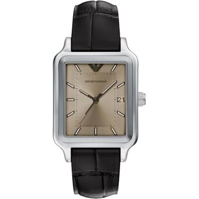 Giorgio Armani Herren 36MM Silberfarbene Edelstahl Uhr, AR11756 Giorgio Armani Herren 36MM Silberfarbene Edelstahl Uhr, AR11756