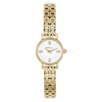 Breil Uhr Damen Darling Ziffernblatt Weiss Bewegung NUR Zeit Quartz e Bracelet Farbiger Stahl Gold TW2020 Breil Uhr Damen Darling Ziffernblatt Weiss Bewegung NUR Zeit Quartz e Bracelet Farbiger Stahl Gold TW2020
