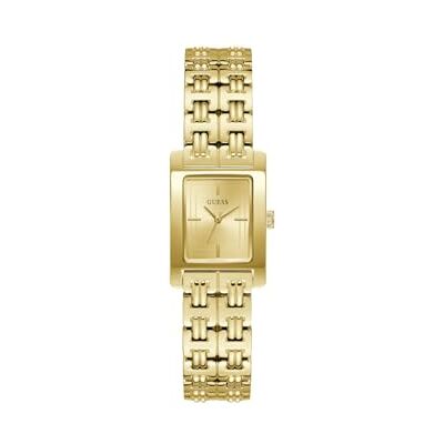 Guess Cove Damen Uhr 23 mm Edelstahl – Quarz Analog Armbanduhr Edelstahlarmband Gold, Fashion Uhr Damenuhr Gold elegant, 3 bar GW1026L2 Guess Cove Damen Uhr 23 mm Edelstahl – Quarz Analog Armbanduhr Edelstahlarmband Gold, Fashion Uhr Damenuhr Gold elegant, 3 bar GW1026L2
