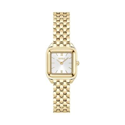 Boss Zwei-Zeiger-Quarzwerk-Uhr für Damen Kollektion MAE Petite mit Edelstahlarmband – Erhältlich in Silber, Gold oder Bicolor Boss Zwei-Zeiger-Quarzwerk-Uhr für Damen Kollektion MAE Petite mit Edelstahlarmband – Erhältlich in Silber, Gold oder Bicolor