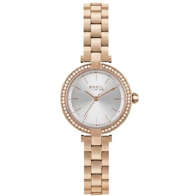 Breil Uhr Damen Sybille Ziffernblatt Silber Bewegung NUR Zeit Quartz e Bracelet Farbiger Stahl Gold EW0530 Breil Uhr Damen Sybille Ziffernblatt Silber Bewegung NUR Zeit Quartz e Bracelet Farbiger Stahl Gold EW0530
