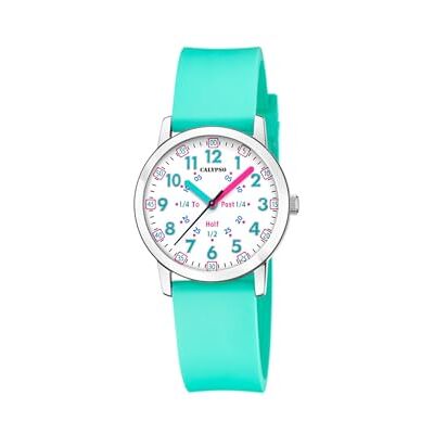 CALYPSO Mädchenuhr Analog aus Kautschuk Grün CALYPSO Mädchenuhr Analog aus Kautschuk Grün