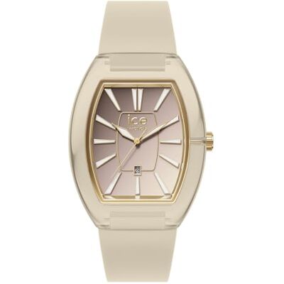 ICE-WATCH Ice boliday Dome Almond Skin Sunset Mandel Damenuhr mit Silikonarmband 024039 (Small) ICE-WATCH Ice boliday Dome Almond Skin Sunset Mandel Damenuhr mit Silikonarmband 024039 (Small)