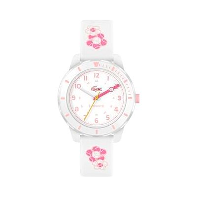 Lacoste Analog Quarzuhr für Kinder Kollektion Mini Tennis mit Silikonarmband Lacoste Analog Quarzuhr für Kinder Kollektion Mini Tennis mit Silikonarmband