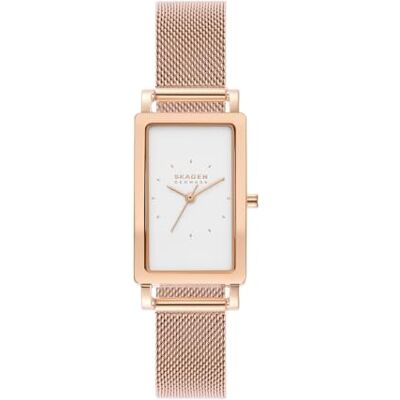 Skagen Hagen Watch for Women, Quartz Three Hand Movement with Stainless Steel or Leather Strap Skagen Hagen Watch for Women, Quartz Three Hand Movement with Stainless Steel or Leather Strap