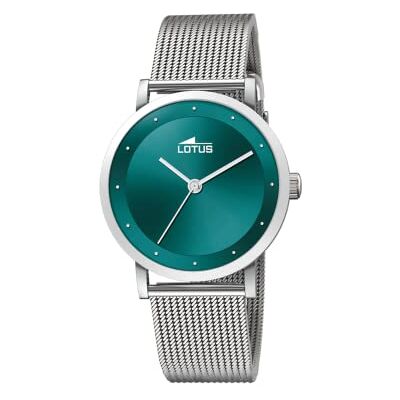 Lotus Damen Uhr Analog aus Edelstahl 316L Silber Quarzwerk Mineralglas hochresistent 5 ATM wasserdicht 18790/6 Minimalist for Her Lotus Damen Uhr Analog aus Edelstahl 316L Silber Quarzwerk Mineralglas hochresistent 5 ATM wasserdicht 18790/6 Minimalist for Her