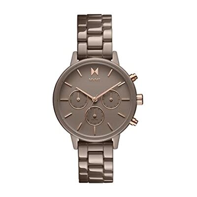 MVMT Multi Zifferblatt Quarz Uhr für Damen mit Taupefarbe Keramikband 28000202-D MVMT Multi Zifferblatt Quarz Uhr für Damen mit Taupefarbe Keramikband 28000202-D