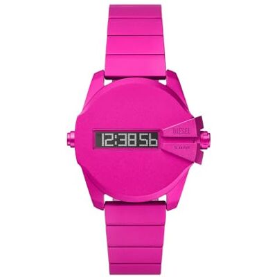 Diesel Herrenuhr Baby Chief 35mm Rosa Aluminium, DZ2206 Diesel Herrenuhr Baby Chief 35mm Rosa Aluminium, DZ2206