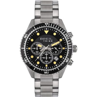 Breil Sail Herren Armbanduhr mit Armband aus Edelstahl in der Farbe: Silber, Gehäusedurchmesser: 42 mm, EW0584 Breil Sail Herren Armbanduhr mit Armband aus Edelstahl in der Farbe: Silber, Gehäusedurchmesser: 42 mm, EW0584