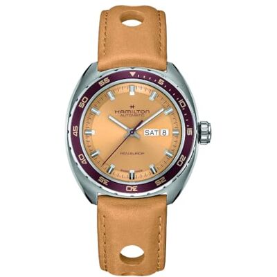 Hamilton Herren Analog Automatik Armbanduhr American Classic Pan Europ Hamilton Herren Analog Automatik Armbanduhr American Classic Pan Europ