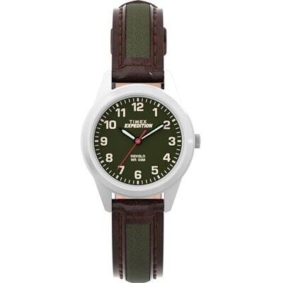 Timex Expedition Field Mini Damen-Armbanduhr TW4B12000, Lederarmband, 26 mm Timex Expedition Field Mini Damen-Armbanduhr TW4B12000, Lederarmband, 26 mm
