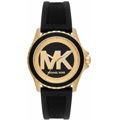 Michael Kors Everest Watch für Damen, Quarz-Chronographenwerk mit Edelstahl- oder Silikonarmband Michael Kors Everest Watch für Damen, Quarz-Chronographenwerk mit Edelstahl- oder Silikonarmband