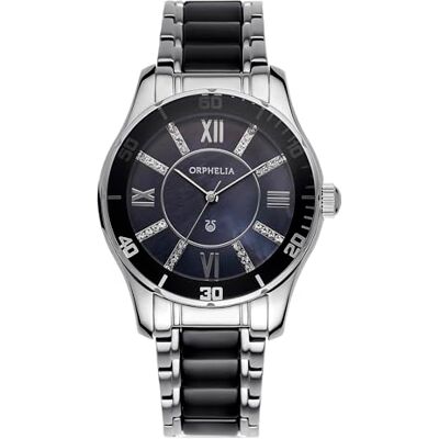 Orphelia Damen-Armbanduhr Spirit Analog Quarz Keramik Edelstahl Orphelia Damen-Armbanduhr Spirit Analog Quarz Keramik Edelstahl
