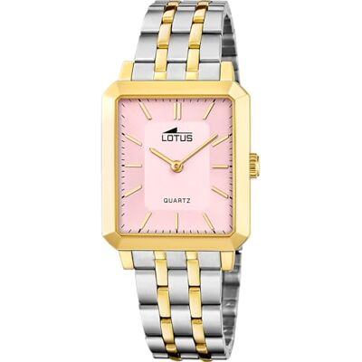 Lotus Damen Uhr Analog Edelstahl 316L Multi Quarzwerk Mineralglas hochresistent 5 ATM wasserdicht 18981/2 Square Series Lotus Damen Uhr Analog Edelstahl 316L Multi Quarzwerk Mineralglas hochresistent 5 ATM wasserdicht 18981/2 Square Series