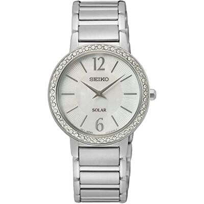 Seiko Damen-Uhr Quarz Edelstahl mit Edelstahlband SUP467P1 Seiko Damen-Uhr Quarz Edelstahl mit Edelstahlband SUP467P1