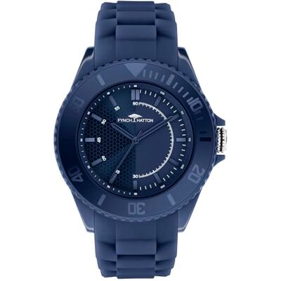 FYNCH-HATTON FYNCH HATTON Herren Analog Quarz Uhr mit Silikon Armband FHT-0020-PQ FYNCH-HATTON FYNCH HATTON Herren Analog Quarz Uhr mit Silikon Armband FHT-0020-PQ