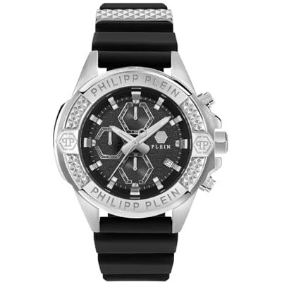 Philipp Plein Herren Chronograph Quarz Armbanduhr The $Kull Chrono Philipp Plein Herren Chronograph Quarz Armbanduhr The $Kull Chrono