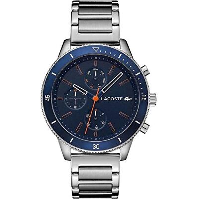 Lacoste Herren Multi Zifferblatt Quarz Uhr mit Edelstahlarmband 2010995 Lacoste Herren Multi Zifferblatt Quarz Uhr mit Edelstahlarmband 2010995