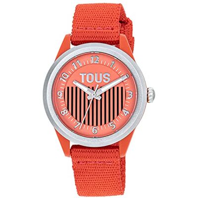 TOUS Watches mini Vibrant Damen Uhr analog Japanisches Quarzwerk mit Nylon Armband 200351084 TOUS Watches mini Vibrant Damen Uhr analog Japanisches Quarzwerk mit Nylon Armband 200351084