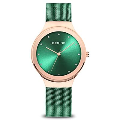Bering Damen Uhr Quarz Movement Classic Collection mit Edelstahl und Saphirglas 12934-868 3 ATM Bering Damen Uhr Quarz Movement Classic Collection mit Edelstahl und Saphirglas 12934-868 3 ATM