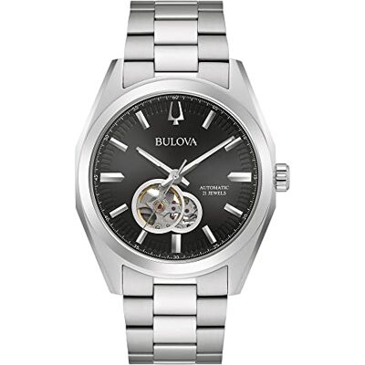 Bulova Herren Automatik Analog Armbanduhr Surveyor Bulova Herren Automatik Analog Armbanduhr Surveyor