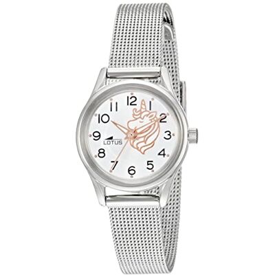 Lotus Mädchenuhr Analog aus Edelstahl 316l Silberfarben Lotus Mädchenuhr Analog aus Edelstahl 316l Silberfarben