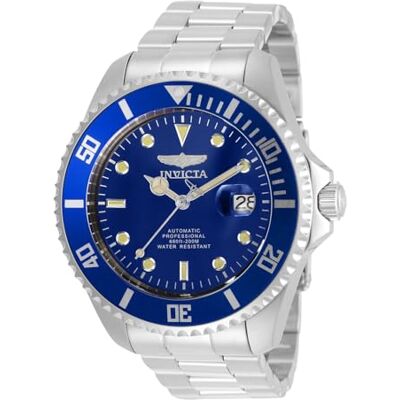 Invicta Pro Diver Edelstahl Herren Automatikuhr 47mm Invicta Pro Diver Edelstahl Herren Automatikuhr 47mm