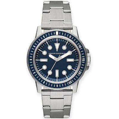 Armani Exchange Herren Quarz 3 Zeiger Uhr mit Armband AX1861 Armani Exchange Herren Quarz 3 Zeiger Uhr mit Armband AX1861