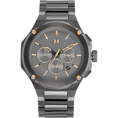 MVMT Chronograph Quarz Uhr für Herren mit Graues Edelstahlarmband 28000153-D MVMT Chronograph Quarz Uhr für Herren mit Graues Edelstahlarmband 28000153-D