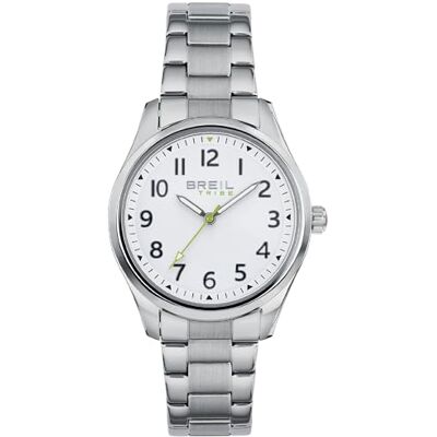 Breil Uhr Beginning Ziffernblatt Weiss Bewegung NUR Zeit Quartz e Bracelet Stahl Silber EW0624 Breil Uhr Beginning Ziffernblatt Weiss Bewegung NUR Zeit Quartz e Bracelet Stahl Silber EW0624